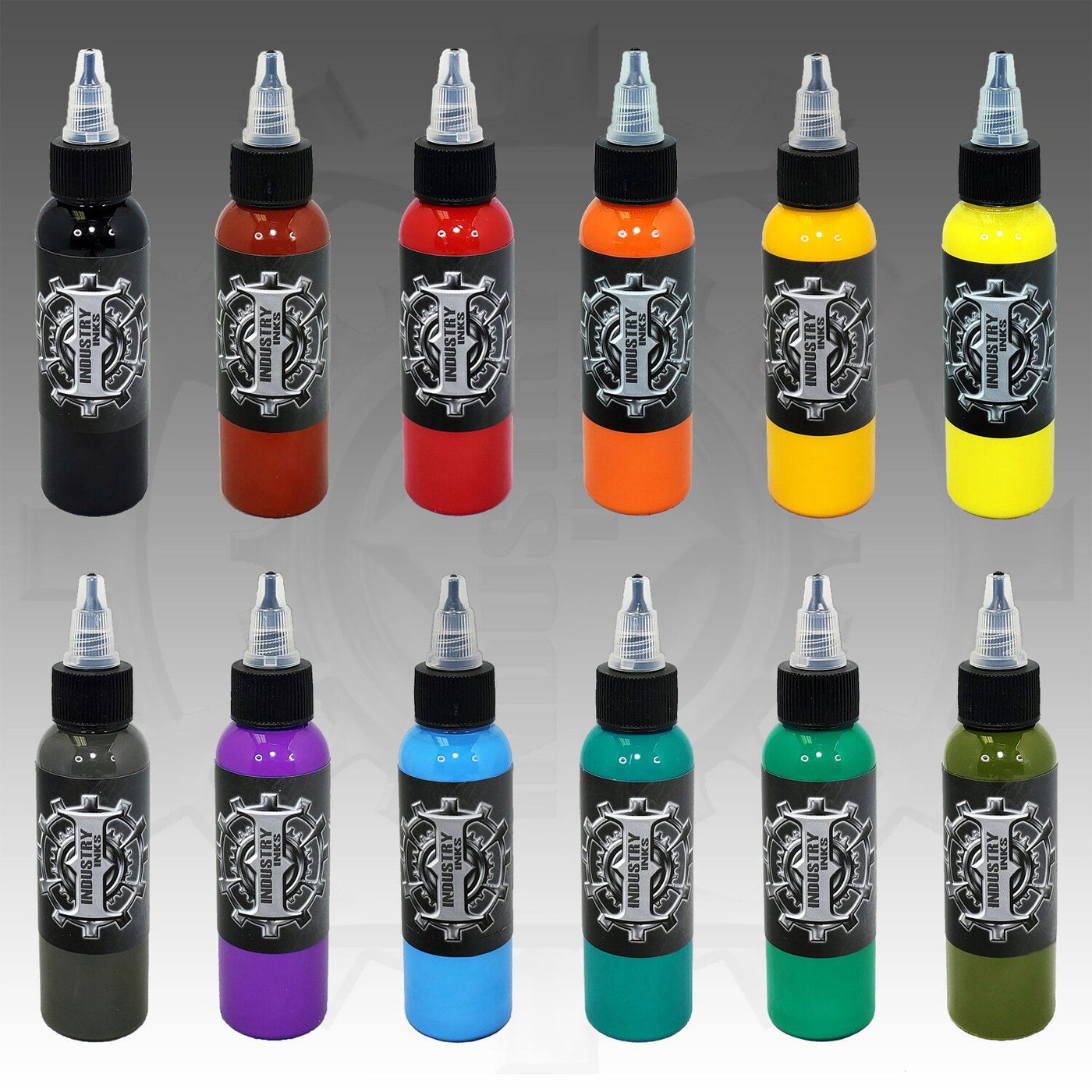 Industry Ink Traditional Plus Set-Tattoo Ink-Industry Ink-FYT Tattoo Supplies New York