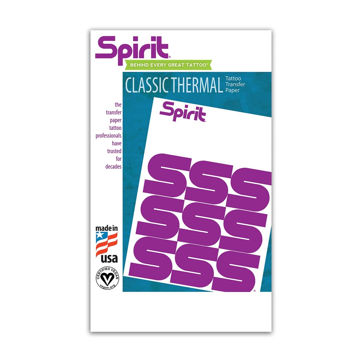 Spirit Thermal Paper-Art Supplies-Spirit-8.1/2 x14-FYT Tattoo Supplies New York